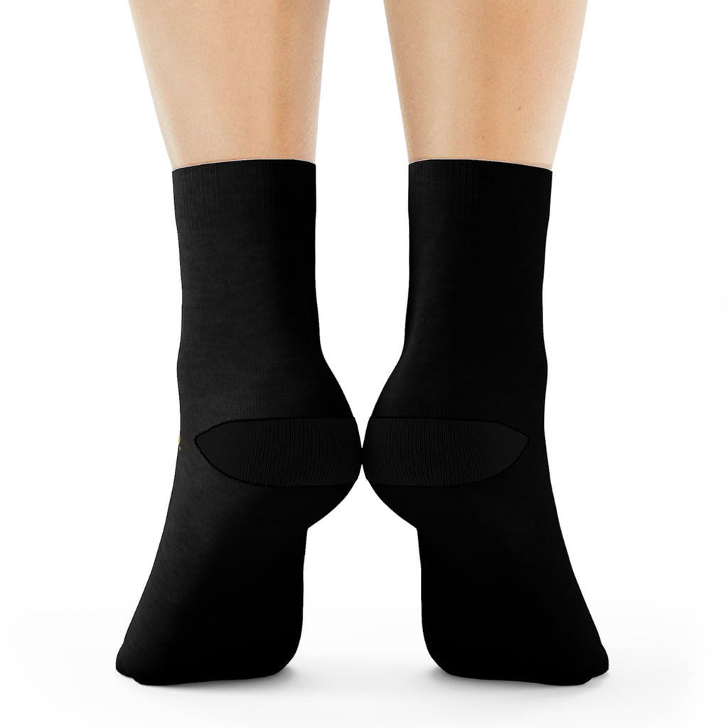 TRC Crew Socks — Black