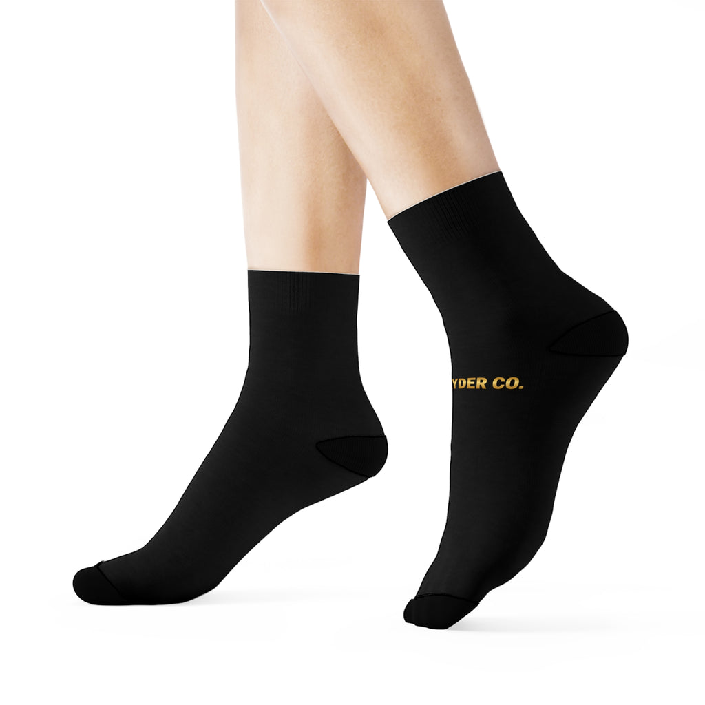 TRC Crew Socks — Black