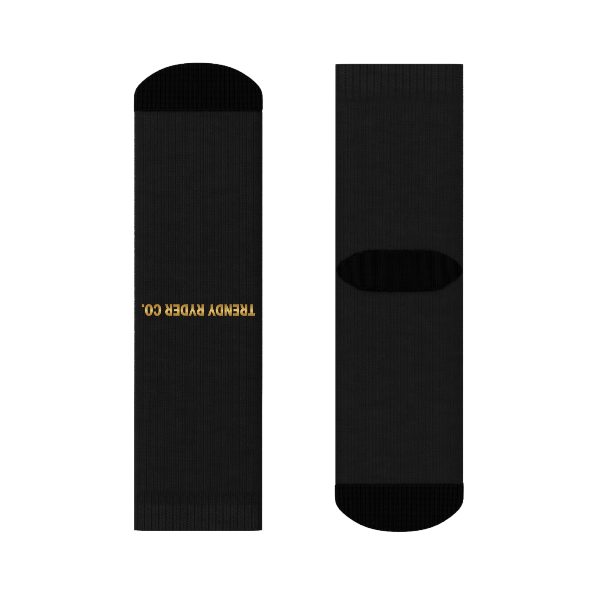 TRC Crew Socks — Black