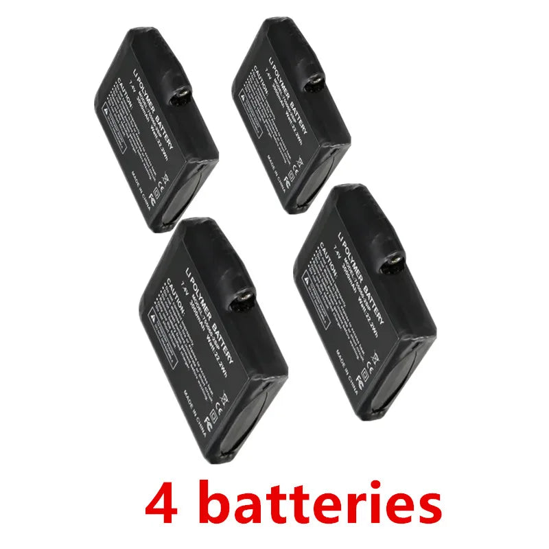 Heated Glove Battery 7.4V 3000mAh Suitable for Clothing Heaters, Insoles, Gloves, Scarves, Socks Battery 100% Safe and Durable