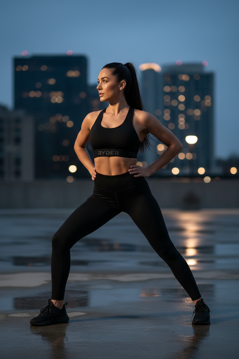 Women's Sports Bra – Black