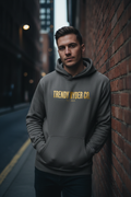 Premium Pullover Hoodie — Charcoal Grey