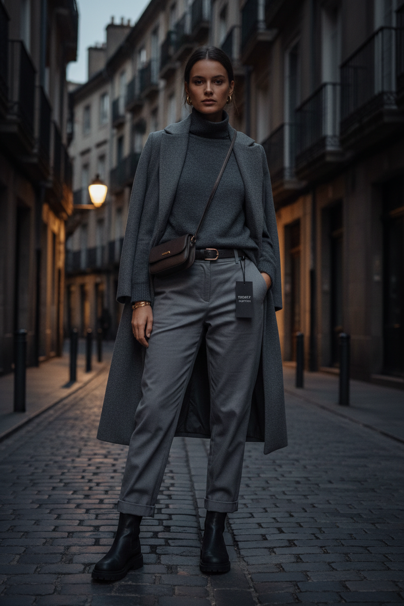 Women's Chinos – Grey