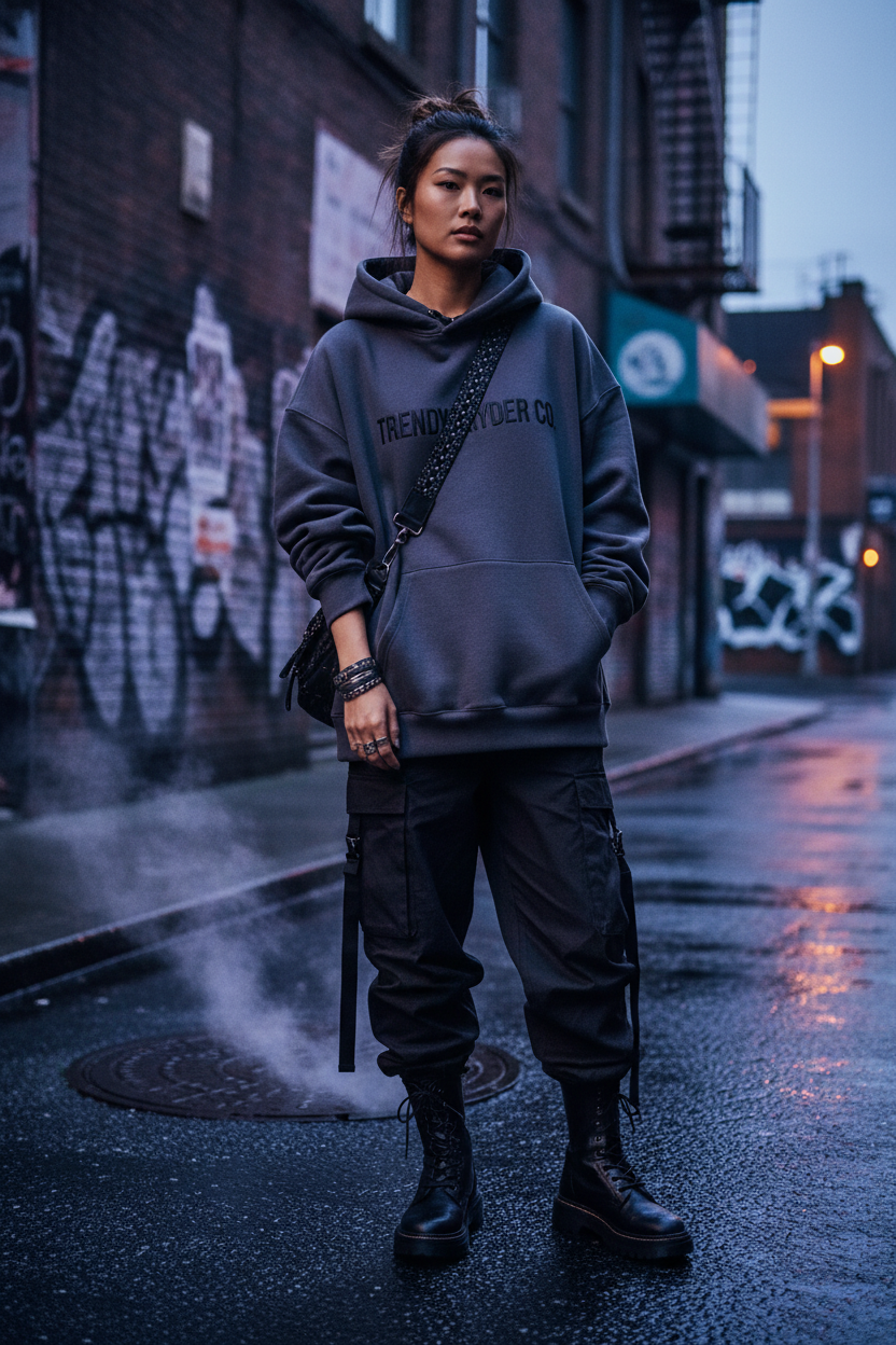 Women's Hoodie in Grey