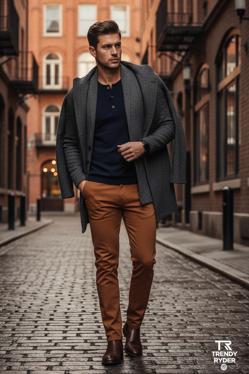 Men's Chinos – Brown