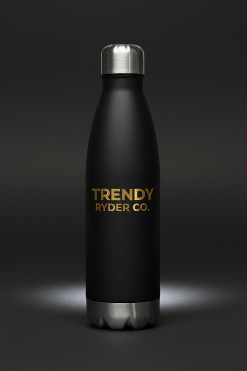 TRC Stainless Steel Water Bottle Mockup