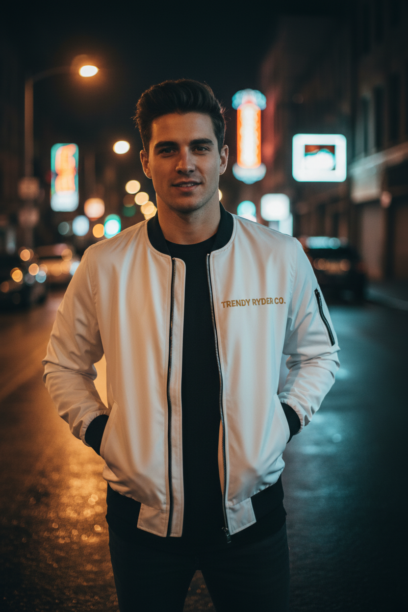 White Bomber Model
